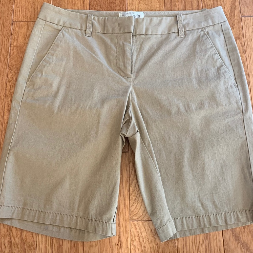 J. Crew Khaki Bermuda Short